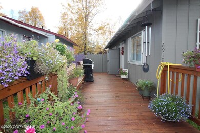 Front Deck and Door