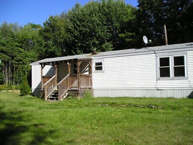Covered porch entrance