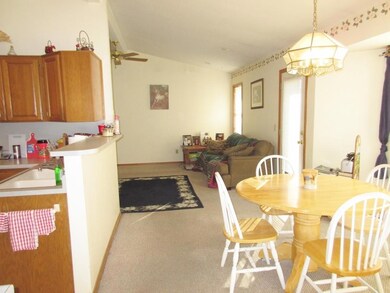 View from dining into living room!