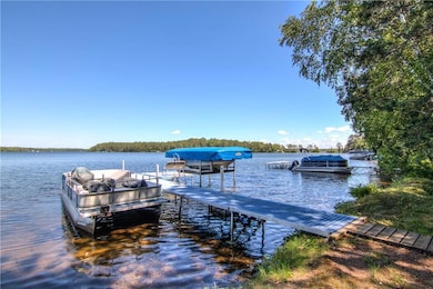 Pontoon, ski boat and dock & lift included.