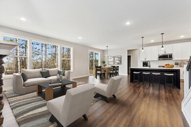 Living Room - Virtually staged