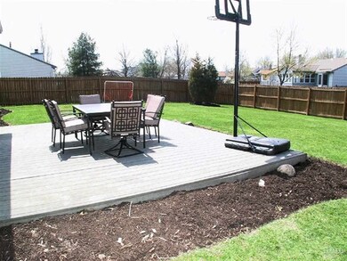 Relax this summer on this large deck that requires
