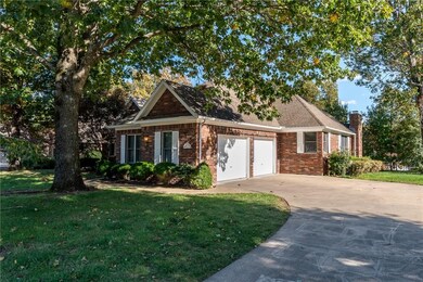 Side entry 2 car garage.