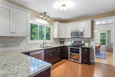 COMPLETELY renovated kitchen with NEW custom cabin