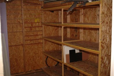 Inside of Storage Building