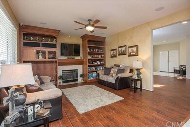 Super Family Room with Fireplace and Media Niche