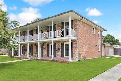 Front of home, carport