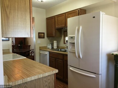 Ample counter space in the kitchen