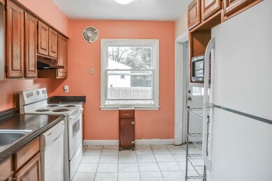 Applianced kitchen.
