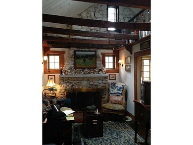 Living Room. Architecturally interesting open ceil