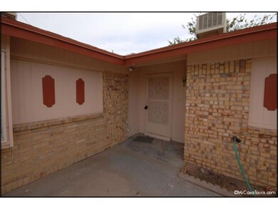 Exterior Front. The front view of the ho