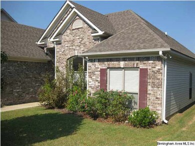 Front view with 2 car attached garage