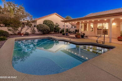 Twilight at the Pool