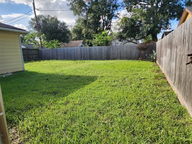Large yard with good fence all around.