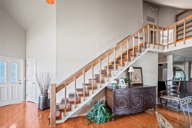Entry and Staircase to upstairs