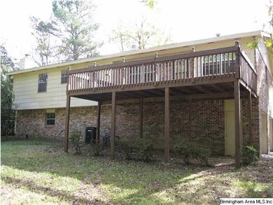 Large rear deck
