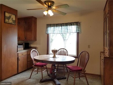 Dining is adjacent to kitchen, includes built-in h
