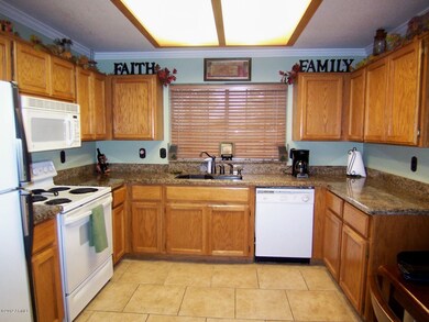 Kitchen with Granite Counters
