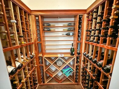 View of wine room