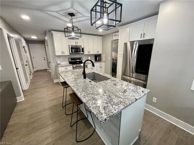 Beautiful granite on Island and counters