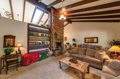 Living Room Faulted Ceilings