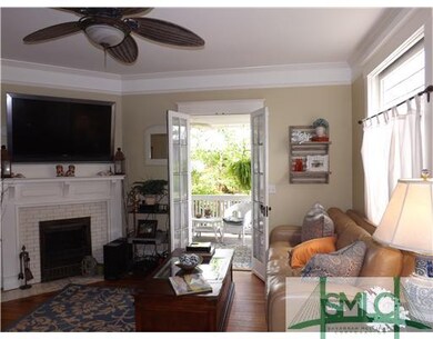 Living Room. Living Room with French doors to side