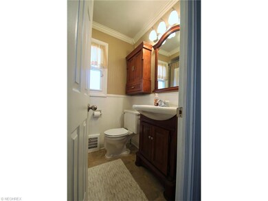 Full bath on first floor