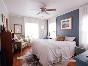 Natural light enhances the sense of space and warm