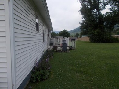 rear of house