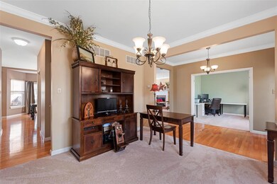 Formal dining room, currently being used as a 2nd 