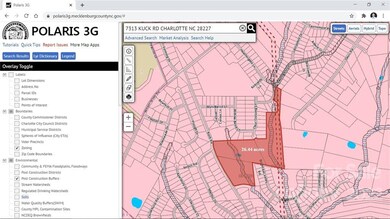 Approx acreage. All 3 lots traced and seen here