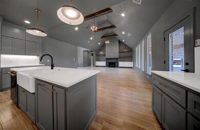 Open Living with Designer Lighting