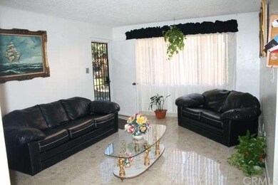 Living Room with Tile Floor