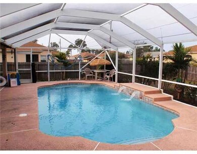 Exterior Front. 2003 CBS Pool Home w/Vaulted Scree