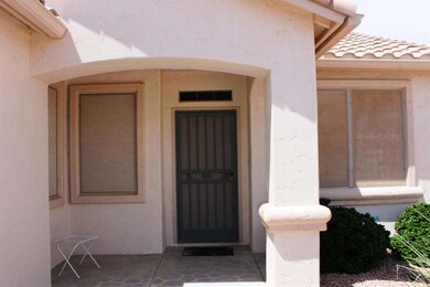 Front entry with security screen door