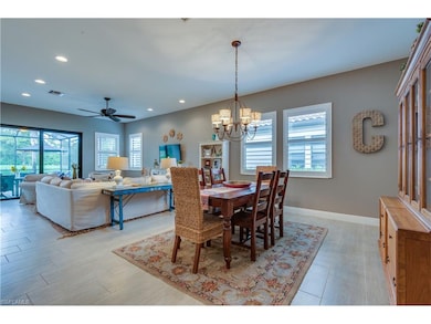 The open floor plan is great for entertaining.