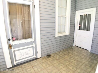 Glass enclosed patio