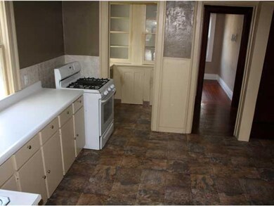 Kitchen and wall in pantry
