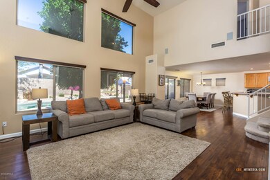 Soaring ceilings & windows