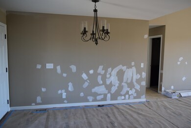 Dining area...Home still needs final paint