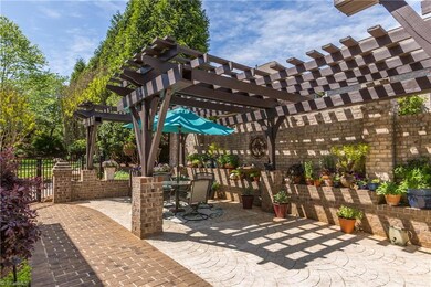 Outdoor entertaining area