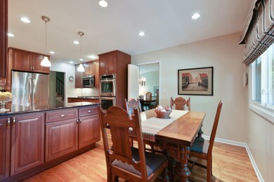 Eating area in the beautiful updated Kitchen