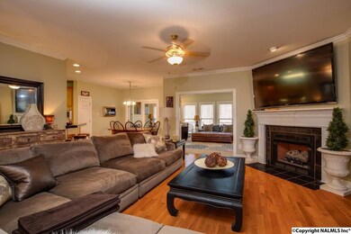 Offers ceiling fan & gleaming hardwood flooring!