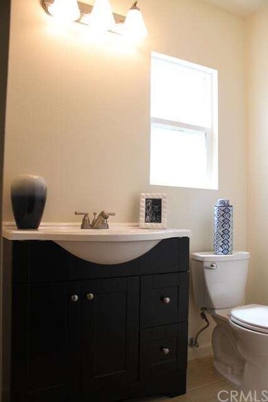 Bathroom next to kitchen