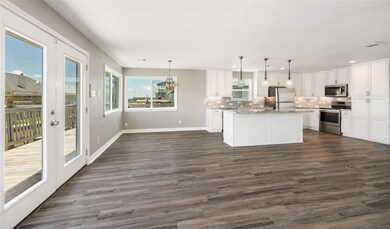 The light open floor plan allows for comfortable l