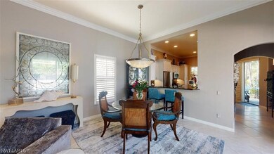 Cozy dining area