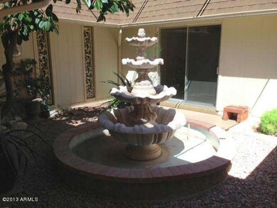 FOUNTAIN IN COURTYARD