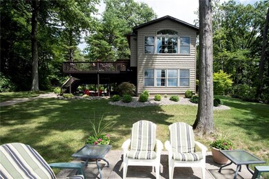 View of house from firepit area