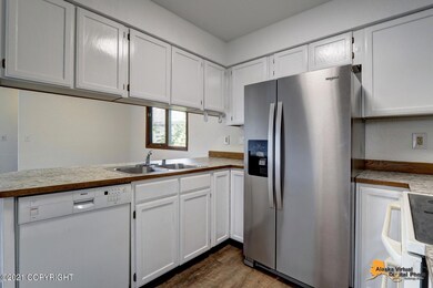 Newly painted cabinets