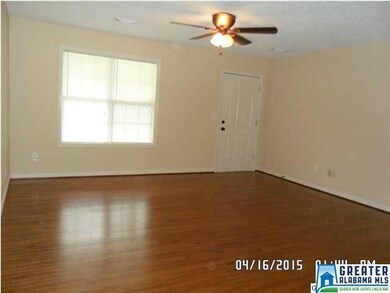 Living Room offers beautiful hardwood, new fan/lig